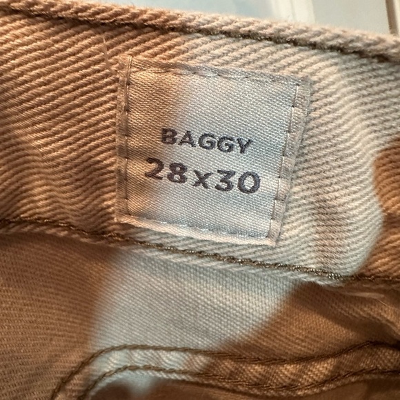 Pacsun Men's Baggy Cargo Convertible Utility Jeans Skater Outdoors Y2K Sz 28x30 - Picture 8 of 8